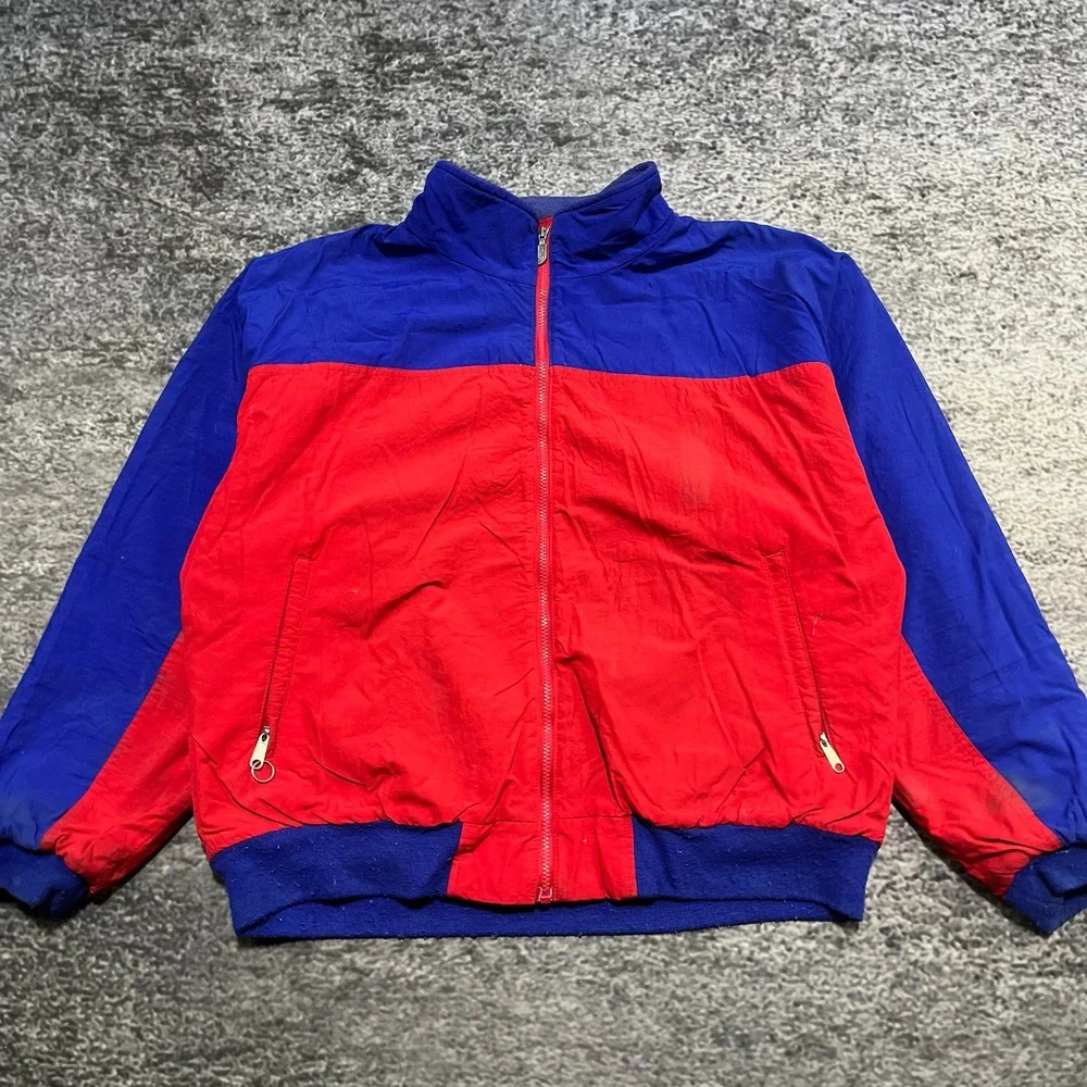 Vintage The North Face Jacket Mens XL Full Zip Fleece Lined Made In USA Gorp 90s